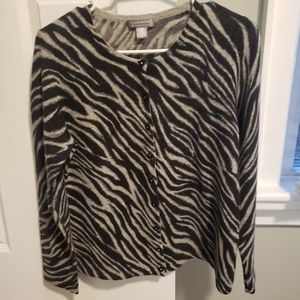 Cashmere button up sweater